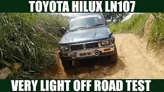 Testing 4WD of the Hilux LN107