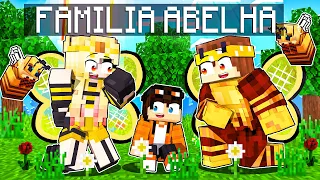 STHAN foi ADOTADO pela FAMÍLIA ABELHA no Minecraft!