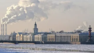 Рекордные морозы за четверть века. Санкт-Петербург сковало холодом
