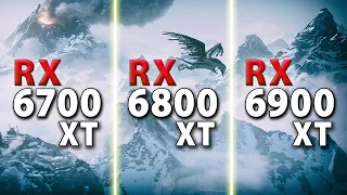 RX 6700 XT vs RX 6800 XT vs RX 6900 XT // Test in 8 Games | 1440p, 4k