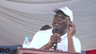 Alichokisema Freeman Mbowe Mwenyekiti wa CHADEMA Taifa Mjini Moshi, Kilimanjaro