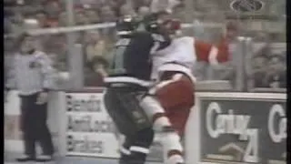 1992 Playoffs: MNS @ Det - Game 1 Highlights