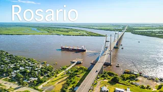 Imagenes Aereas  Rosario Argentina 2024 4k 10bits #rosario #argentina #drone