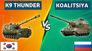 K9 Thunder VS Koalitsiya-SV Advanced Powerful Howitzers