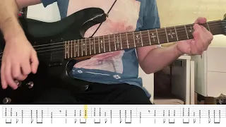 Lounge Act - Nirvana Guitar Cover [+Tabs On Screen]