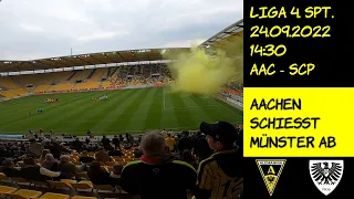 Alemannia - Münster (24.09.2022, Regionalliga West 4. Spieltag (Nachholspiel))