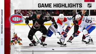 Canadiens @ Coyotes 12/19 | NHL Highlights 2022
