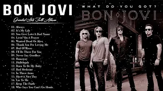 Bon Jovi Greatest Hits Full Album - Best Songs Of Bon Jovi Nonstop Playlist 2021