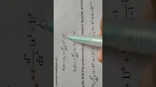 Rodrigue's formula, chapter 3- Legendre's equation, (special function and integral transforms)