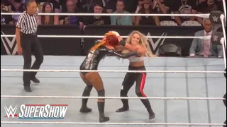 Becky Lynch vs Trish Stratus & Zoey Stark Full Match - WWE Supershow 8/19/23
