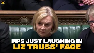 MPs openly laugh in Liz Truss' face during PMQs