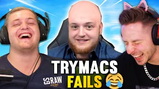 TRYMACS dümmste FAILS - Nicht Lachen mit TRYMACS bei Trymacs Fails mit Trymacs