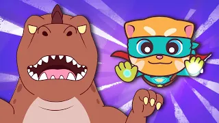 Talking Tom Heroes Compilation | New Hero on the Block | Cartoon Shows For Kids | Cartoon Candy