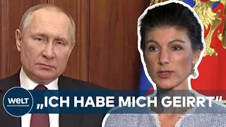 ANGRIFF AUF DIE UKRAINE: Frau Wagenknecht, ist Wladimir Putin ein Kriegsverbrecher? – WELT Interview