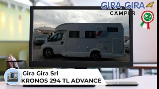 ROLLER TEAM KRONOS 294 TL GARAGE COMPATTO PER FAMIGLIA 6,4 MT FULL OPTIONAL. CAMPERLIFE VANLIFE