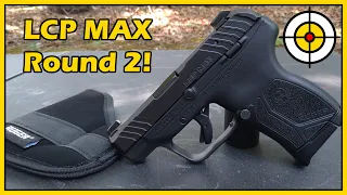 🤪WHY Did I Do This AGAIN?!🤪 Ruger LCP Max Unboxing, Range Review & First Shots (Again)!