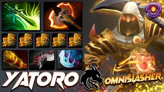 Yatoro Juggernaut Omnislasher - Dota 2 Pro Gameplay [Watch & Learn]