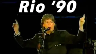 Paul McCartney - Live in Rio de Janeiro, Brazil 1990 [HD REMASTER]