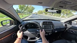 2023 Dacia Spring Extreme Electric 65 POV Test Drive