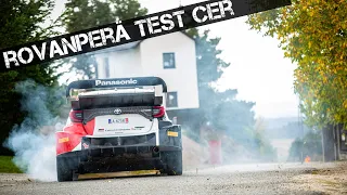 Central European Rally I Test Rovanperä I Flat out Jumps!