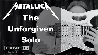 Metallica: The Unforgiven - Solo Guitar Cover w/Line 6 Helix