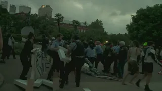 Pro-Palestinian protest in Jackson Square ends in arrests