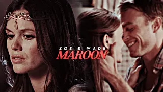 Zoe & Wade | Maroon