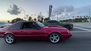 Foxbody Vs Hellcat Challenger