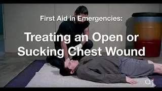 6. Open or Sucking Chest Wounds