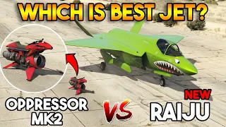 GTA 5 ONLINE : OPPRESSOR MK2 VS RAIJU (WHICH IS BEST?)