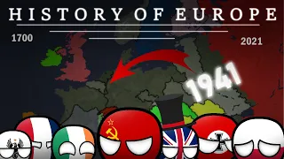 History of Europe in Countryballs (1700 - 2021)