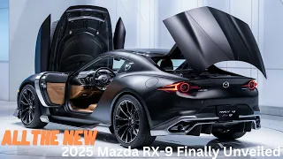 2025 Mazda RX-9 Finally Unveiled - FIRST LOOK!