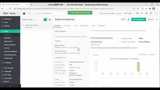 04 Sales Entry in ZOHO Books