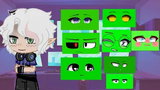 Rating green screen Gacha faces with my oc!