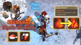 Grim Soul - Christmas Skulls Farming | Plague Santa | Opening Large Present