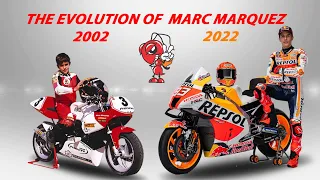 EVOLUTION of MARC MARQUEZ BIKE 2002 - 2022