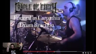 Marthus Skaroupka-Funeral In Carpathia (Cradle of Filth) Drum Reaction