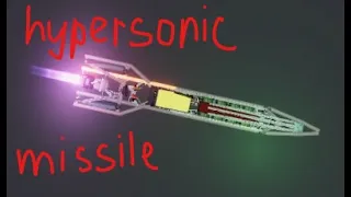 [people playground] two-stage turbojet hypersonic land-based cruise missile