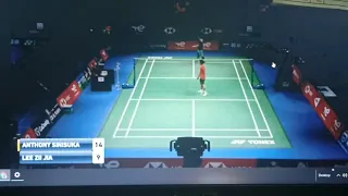 FULL MATCH ANTHONY SINISUKA GINTING