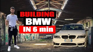 Building BMW E90 in 6 min