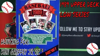 ⚾ Throw Back Thursday ⚾ 1989 Upper Deck Baseball Low Series ⚾ Ken Griffey Jr. RC Hunt ⚾
