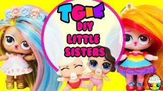 TGIF Show DIY Little Sister Little Pastel QT + Little Rainbow Queen