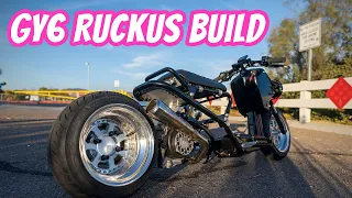 The Honda Ruckus GY6 Build is Complete! Overview and Walkaround