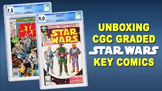 UNBOXING: CGC Graded Star Wars Marvel Keys