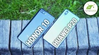 HONOR 10 o HUAWEI P20, quale scegliere? CONFRONTO | ITA | TuttoAndroid