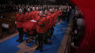 Derniers hommages à Montréal pour l'ancien premier ministre, Brian Mulroney