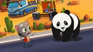 КТО КРУЧЕ? ГОВОРЯЩИЙ КОТ ТОМ - TALKING TOM или/vs МАЛЫШ ПАНДА - Funny Little Baby Panda! #167