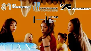 WHAT IF BIG 3 (+ HYBE) MADE TEASERS FOR "Red Velvet - RBB (Really Bad Boy)"? | Tian