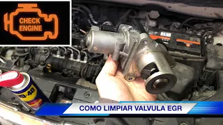 Como Limpiar Valvula EGR  💨kia hyundai fallo motor