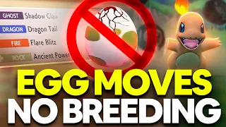 How To Get Egg Moves WITHOUT Breeding in Pokemon Brilliant Diamond & Shining Pearl